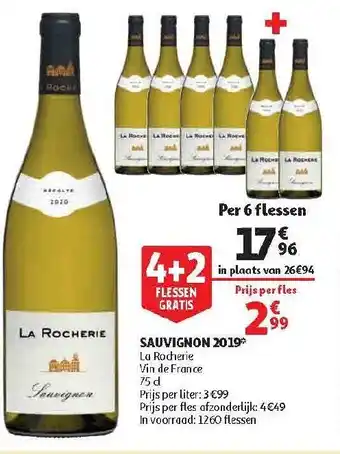 Auchan Sauvignon 2019 aanbieding