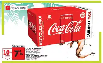 Auchan Coca-Cola Klasseik aanbieding