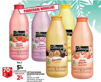 Auchan Cottage Wasgel Voor Douche En Bad aanbieding