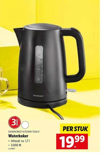 Lidl Waterkoker aanbieding