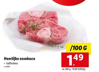 Lidl Heerlijke ossobuco aanbieding