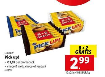 Lidl Leibniz pick up! aanbieding