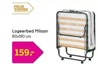 Logeerbed milaan