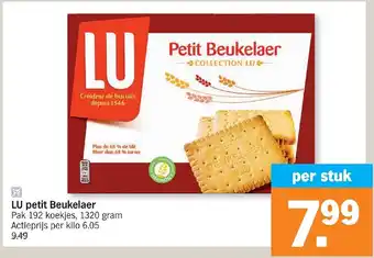 Albert Heijn LU petit beukelaer 1320 gram aanbieding