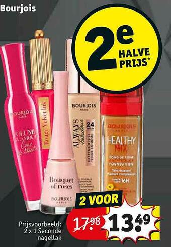 Kruidvat Bourjois aanbieding