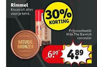 Kruidvat Rimmel aanbieding