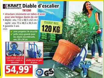Norma Kraft Diable d'Escalier TK1200 aanbieding