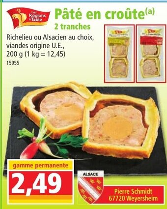 Pate en Croute 2 Tranches