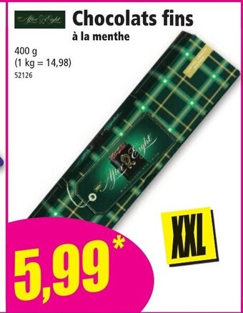 Chocolats Fins A la Menthe 400g