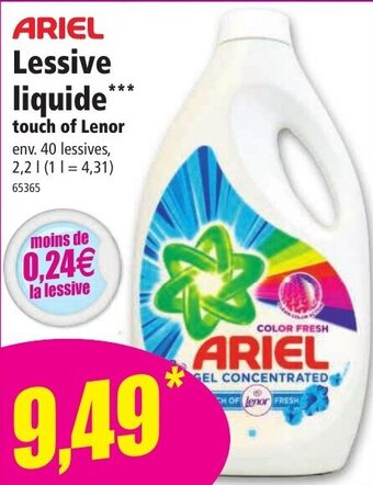 Norma Ariel Lessive Liquide aanbieding