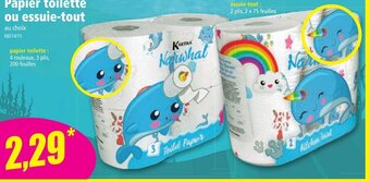 Norma Papier Toilette ou Essuie-Tout aanbieding