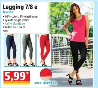 Legging 7/8 E Femme