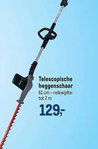 Telescopische heggenschaar