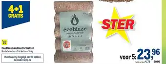 Ecoblaze hardbout briketten