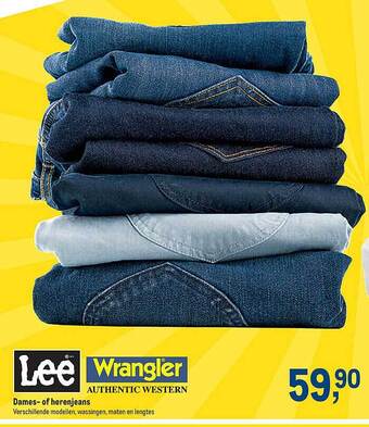 Dames of herenjeans