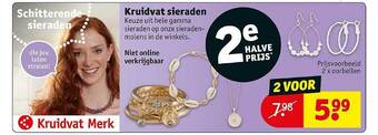 Kruidvat Kruidvat sieraden aanbieding
