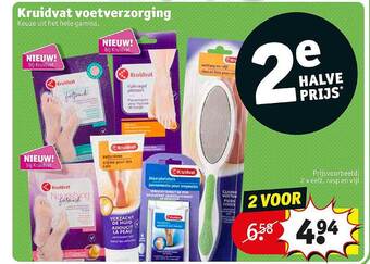 Kruidvat Kruidvat voetverzorging aanbieding