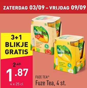 ALDI Fuze Tea, 4 st. aanbieding