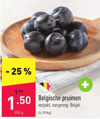 ALDI Belgische pruimen aanbieding