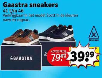 Kruidvat Gaastra sneakers aanbieding
