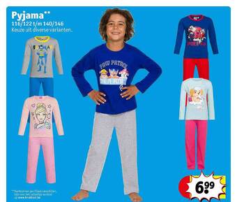 Kruidvat Pyjama aanbieding