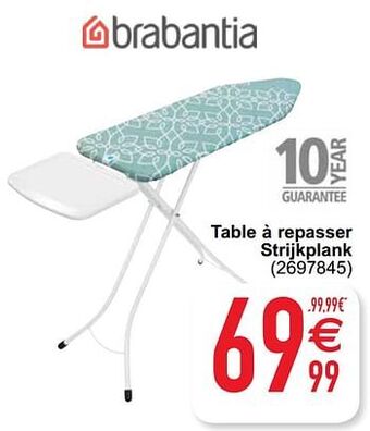 Cora Table à repasser strijkplank aanbieding