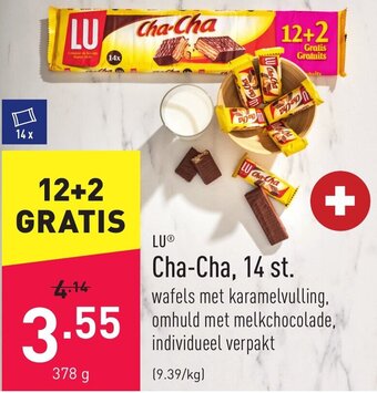 ALDI LU Cha-Cha, 14 st. aanbieding