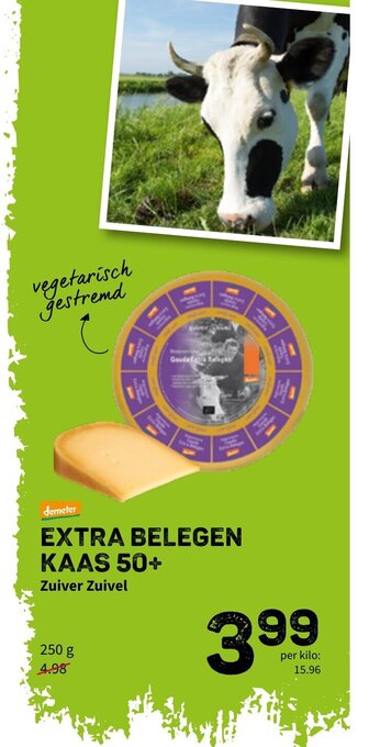 Extra Belegen Kaas 50+
