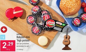ALDI Babybel mini high protein aanbieding
