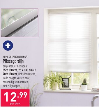 ALDI Home Creation Living Plissegordijn aanbieding