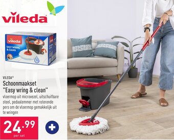 ALDI Vileda Schoonmaakset Easy wring & clean aanbieding