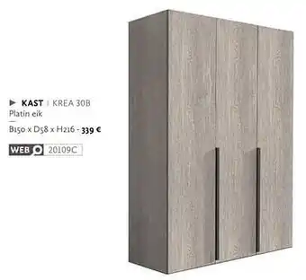 Kast platin eik b250xd58xh216