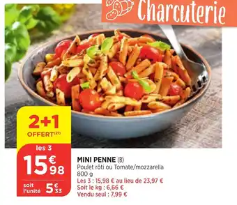 Mini penne 800g