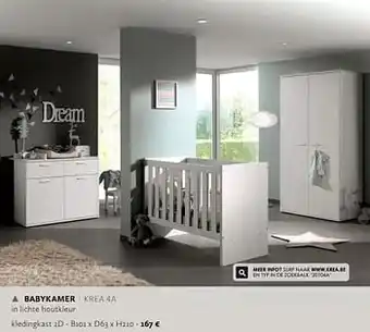 Babykamer kledingkast 2d