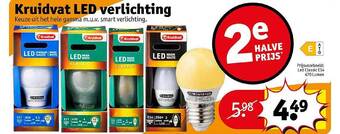Kruidvat Kruidvat led verlichting aanbieding