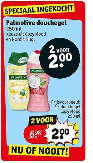 Kruidvat Palmolive Douchegel 250ml aanbieding