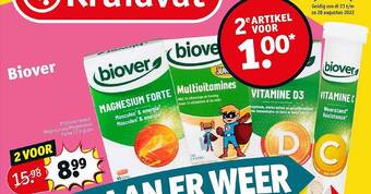 Kruidvat Biover aanbieding