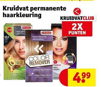 Kruidvat Kruidvat permanente haarkleuring aanbieding