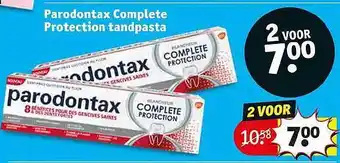 Kruidvat Parodontax Complete Protection Tandpasta aanbieding
