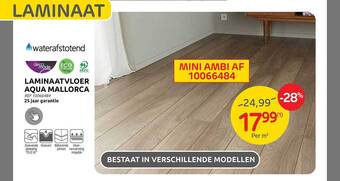 Brico Laminaatvloer aqua mallorca aanbieding