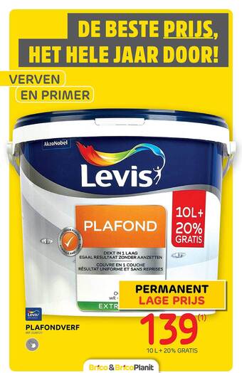 Brico Plafondverf aanbieding