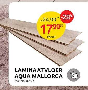 Brico Laminaatvloer aqua mallorca aanbieding