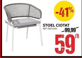 Brico Stoel ciotat aanbieding