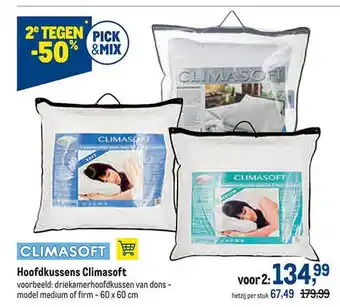 Hoofdkussens climasoft