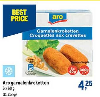 Makro Aro garnalenkroketten aanbieding