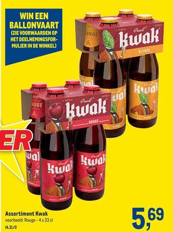 Assortiment kwak