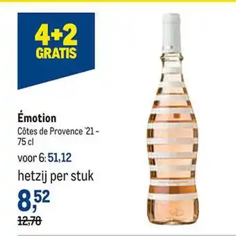 Émotion côtes de provence