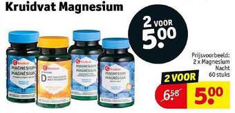 Kruidvat Kruidvat magnesium aanbieding