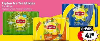 Lipton ice tea blikjes