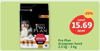 Maxi Zoo Pro plan droogvoer hond aanbieding